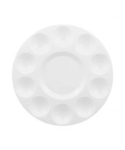 Royal & Langnickel Large 10-Well Round Mixing Palette Blending Palettes & Plates