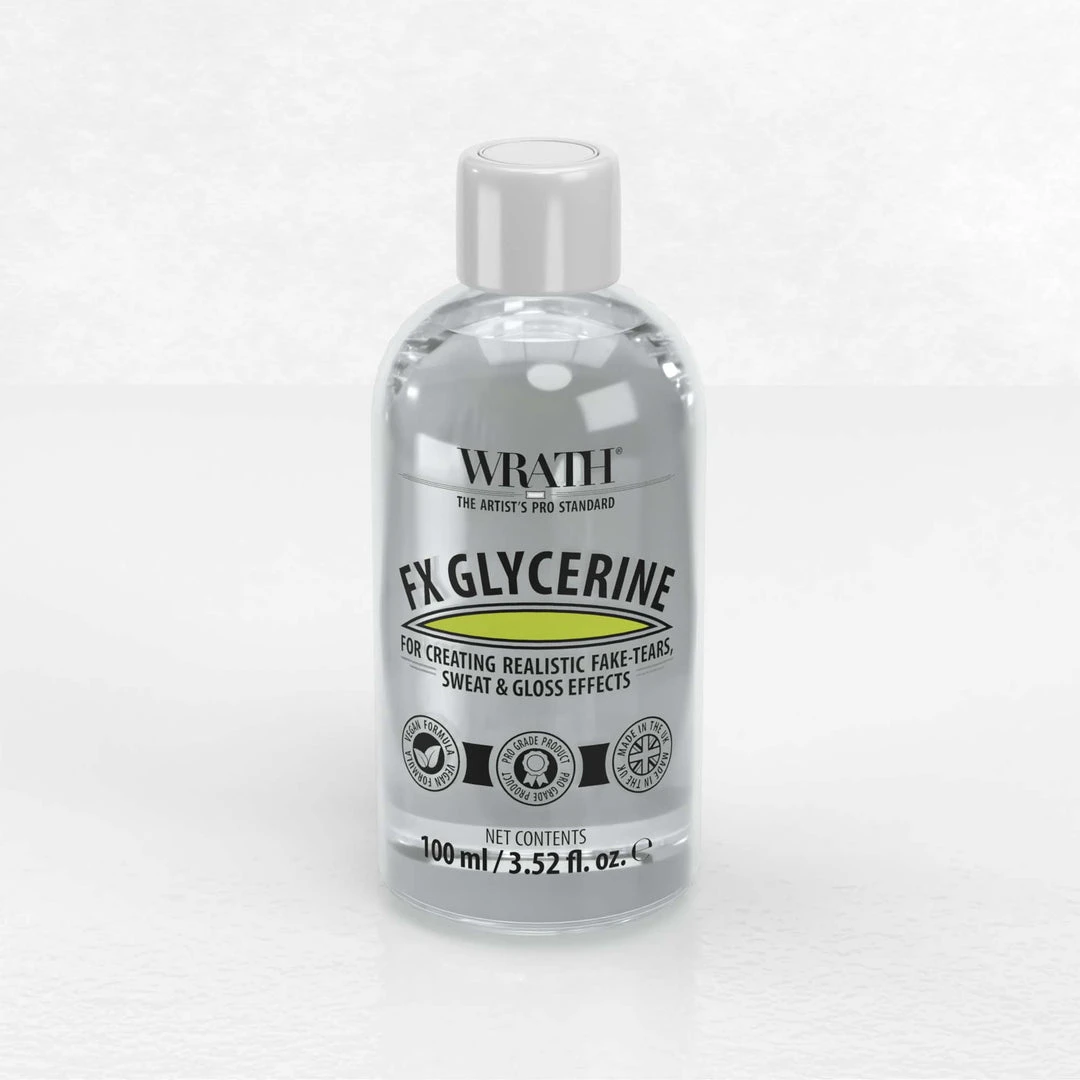 WRATH FX Glycerine - Tears, Sweat & Gloss Effects Burns & Blister Simulation 4 WRATH FX Glycerine - Tears, Sweat & Gloss Effects Burns & Blister Simulation