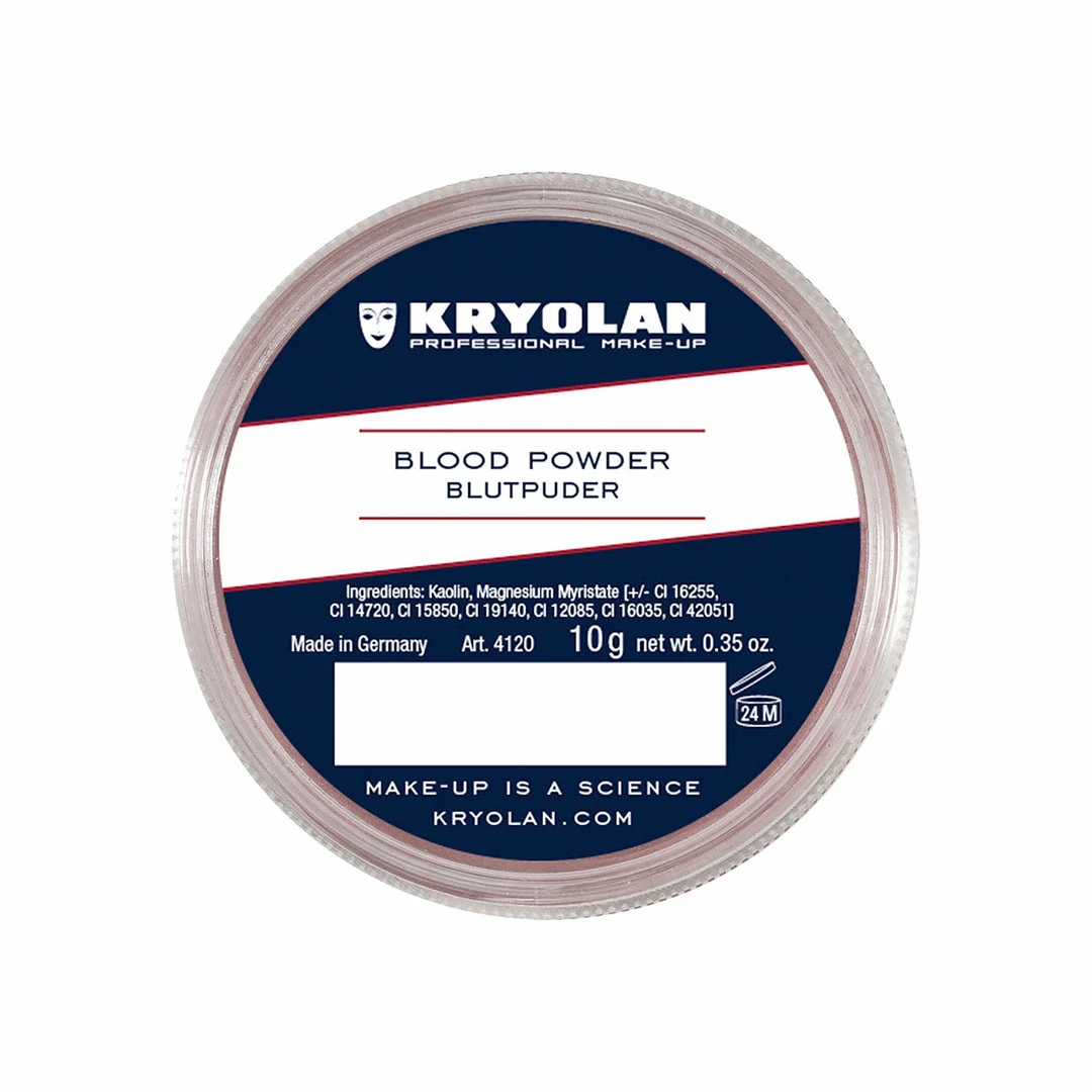 Artificial Bloods Kryolan Instant Blood Powder 4 Artificial Bloods Kryolan Instant Blood Powder