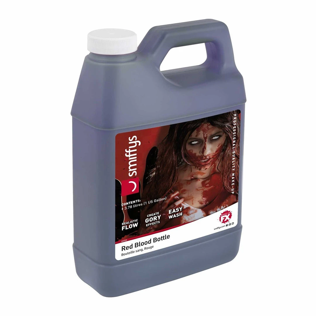 Smiffy's Artificial Bloods Make-up FX Bulk Fake Blood 3 Smiffy's Artificial Bloods Make-up FX Bulk Fake Blood