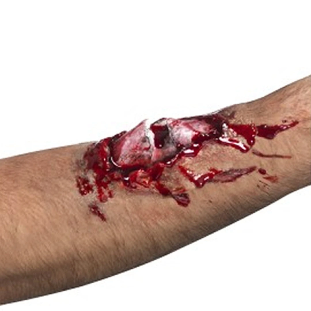 Smiffy's Make-up FX Prosthetic Broken Bone Scar 3 Smiffy's Make-up FX Prosthetic Broken Bone Scar