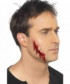 Smiffy's Make-up FX Prosthetic Gory Wounds Set Prosthetics