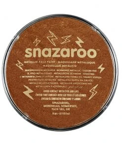 Snazaroo Face & Body Paint - Metallic Colours Water Based 12 Snazaroo Face & Body Paint - Metallic Colours Water Based