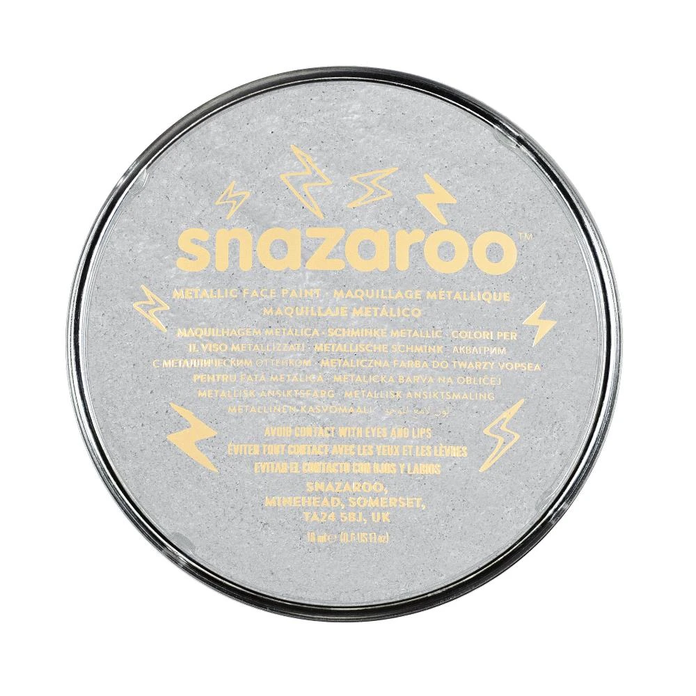 Snazaroo Face & Body Paint - Metallic Colours Water Based 9 Snazaroo Face & Body Paint - Metallic Colours Water Based