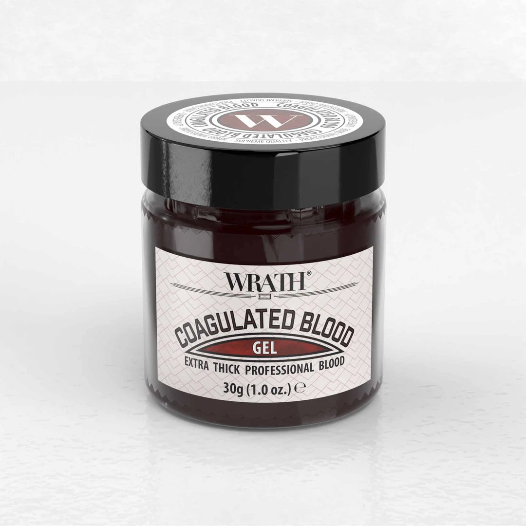 Artificial Bloods WRATH Coagulated Blood - Thick Professional Gel 4 Artificial Bloods WRATH Coagulated Blood - Thick Professional Gel