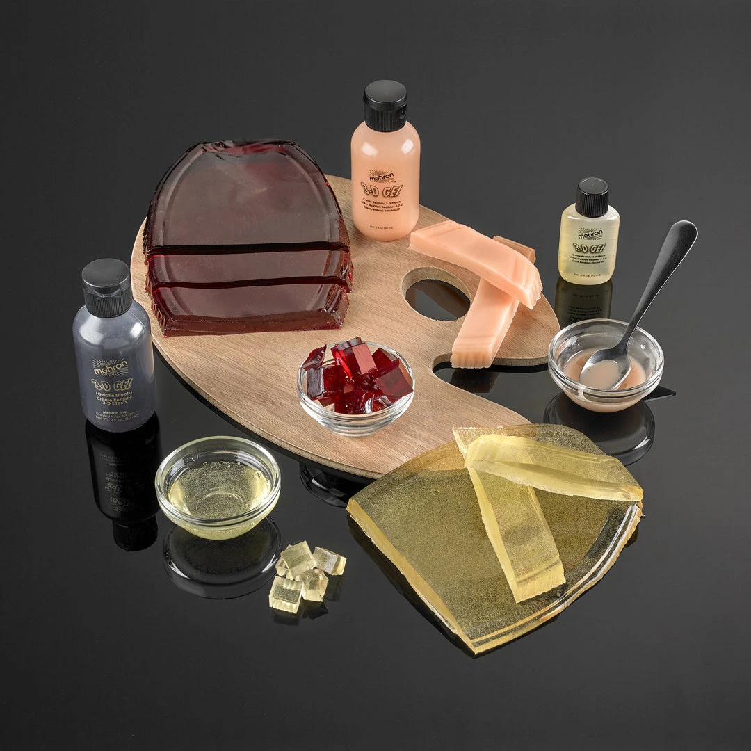 Gelatine & Foam Mehron Special FX 3D Gel Effects - Clear 4 Gelatine & Foam Mehron Special FX 3D Gel Effects - Clear