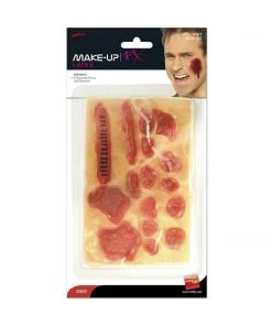 Smiffy's Make-up FX Prosthetic Gory Wounds Set Prosthetics 7 Smiffy's Make-up FX Prosthetic Gory Wounds Set Prosthetics