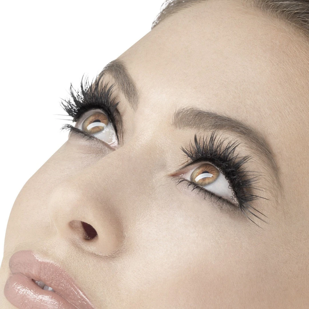 Smiffy's Fever False Eyelashes - Black Flutter 3 Smiffy's Fever False Eyelashes - Black Flutter