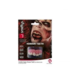 Smiffy's Make-up FX Prosthetic Zombie Horror Teeth