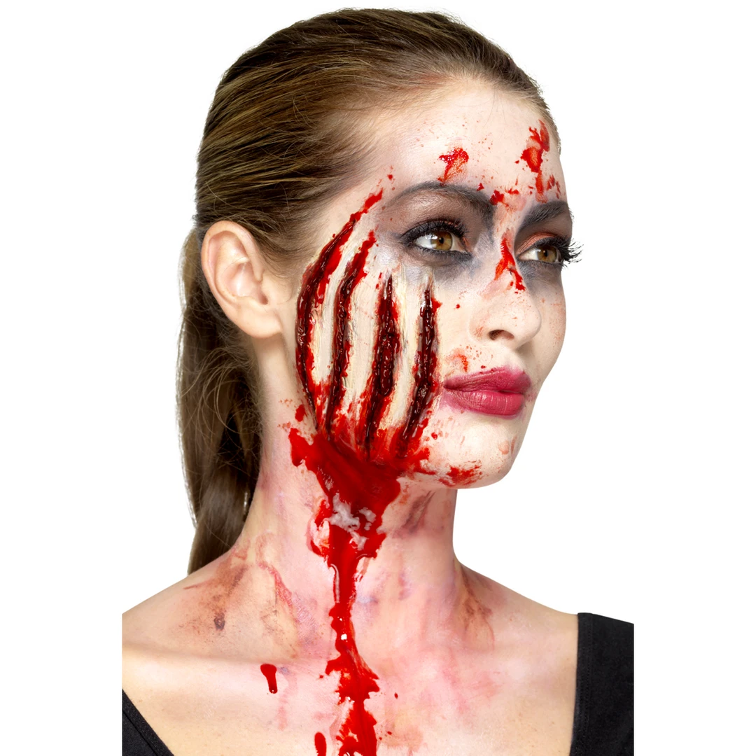 Smiffy's Make-up FX Claw Wounds - Latex Prosthetic Prosthetics 5 Smiffy's Make-up FX Claw Wounds - Latex Prosthetic Prosthetics