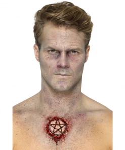 Smiffy's Make-up FX Latex Pentagram Scar Prosthetic Prosthetics 7 Smiffy's Make-up FX Latex Pentagram Scar Prosthetic Prosthetics