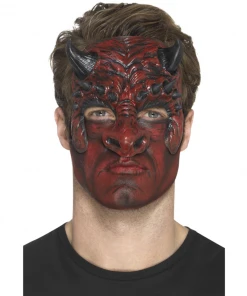 Smiffy's Make-up FX Foam Latex Devil Head Prosthetic