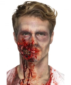 Smiffy's Make-up FX Latex Zombie Jaw Prosthetic