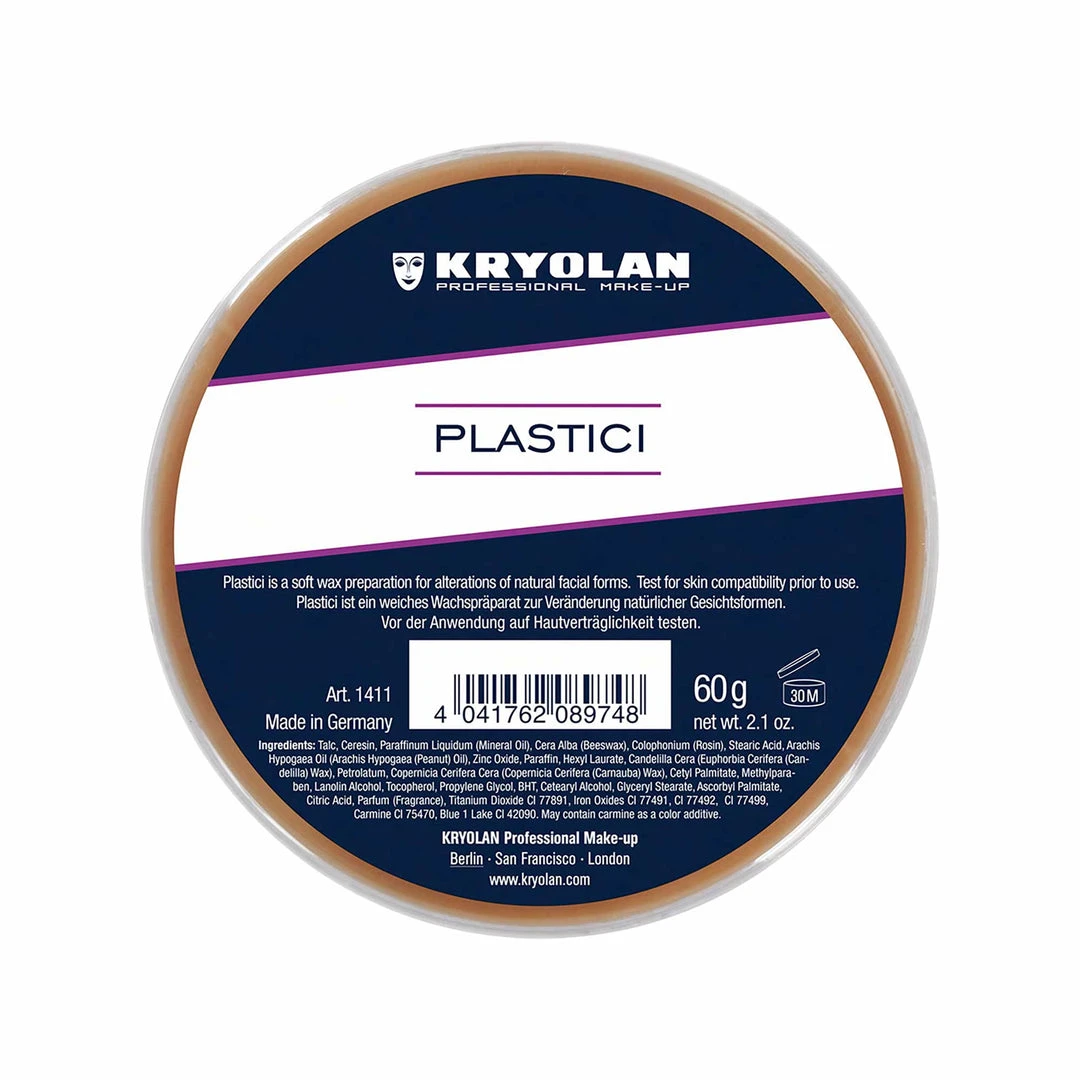 Kryolan Plastici - Synthetic SFX Wax Wax & Putty 3 Kryolan Plastici - Synthetic SFX Wax Wax & Putty