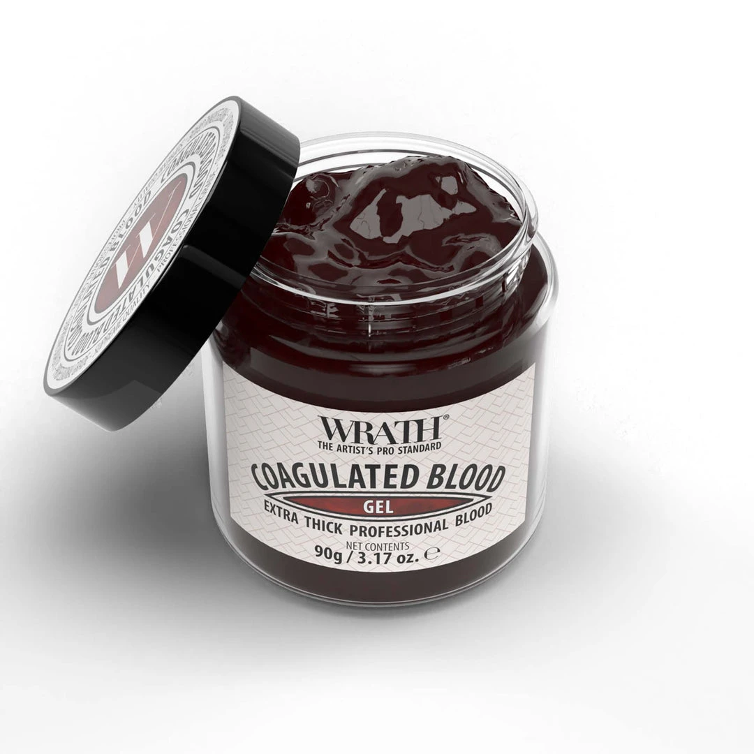 Artificial Bloods WRATH Coagulated Blood - Thick Professional Gel 7 Artificial Bloods WRATH Coagulated Blood - Thick Professional Gel