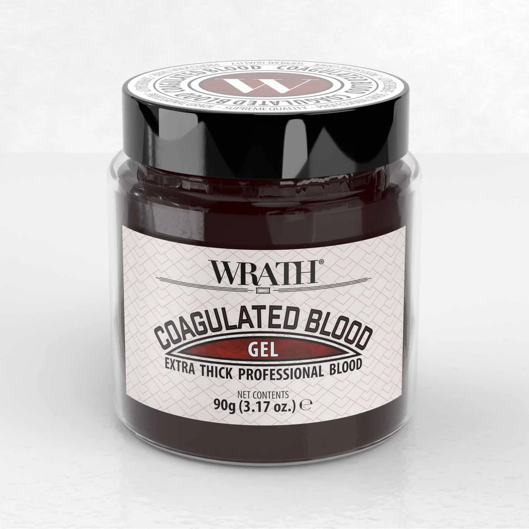 Artificial Bloods WRATH Coagulated Blood - Thick Professional Gel 5 Artificial Bloods WRATH Coagulated Blood - Thick Professional Gel