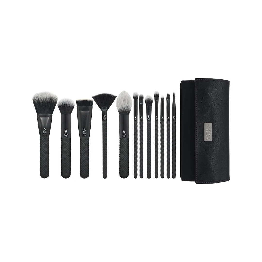 Brush Sets Royal & Langnickel MODA Pro 13pc Full Face Wrap Kit 3 Brush Sets Royal & Langnickel MODA Pro 13pc Full Face Wrap Kit