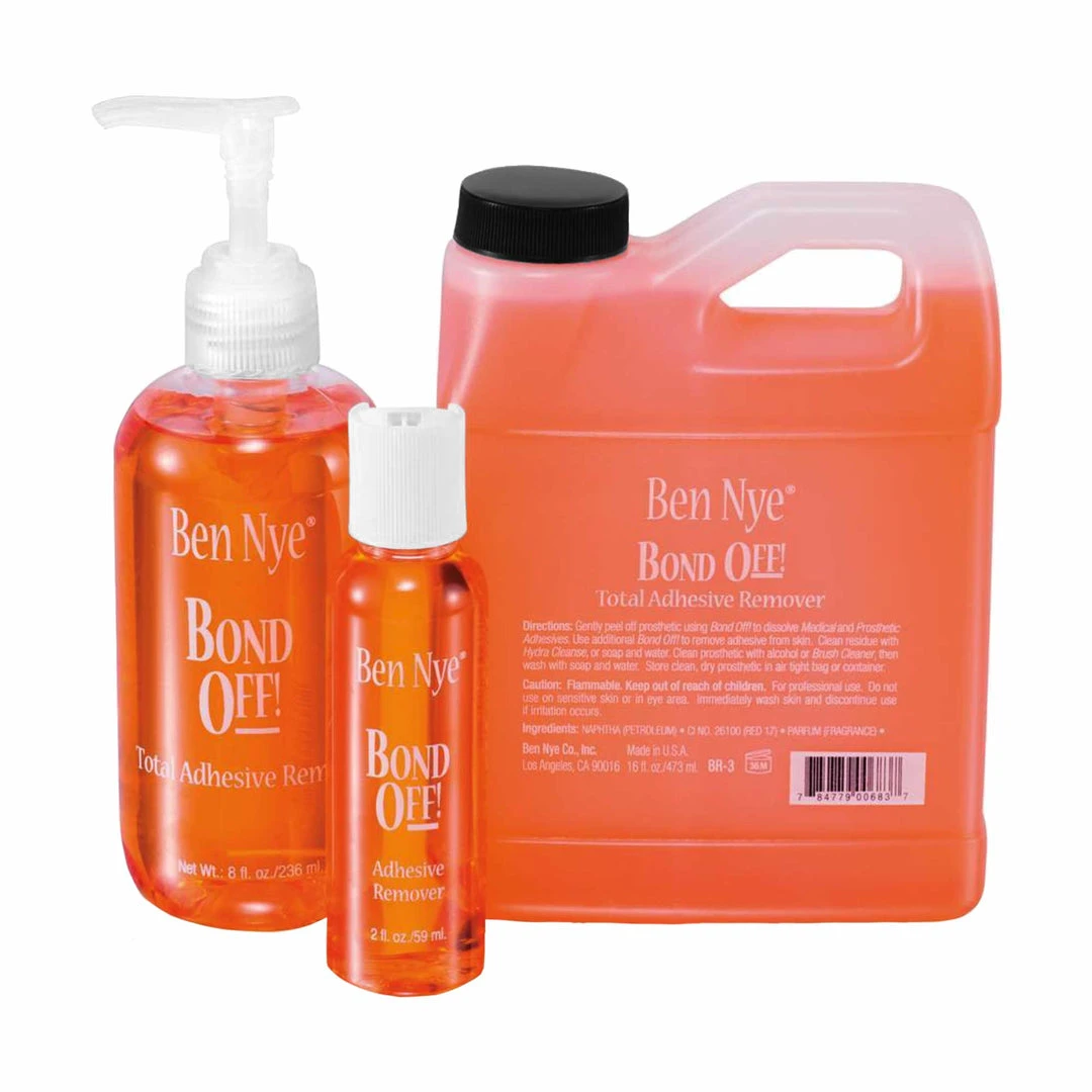 Ben Nye Bond Off - Adhesive Remover Removers & Solvents 3 Ben Nye Bond Off - Adhesive Remover Removers & Solvents