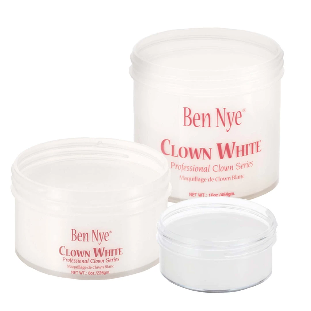 Ben Nye Clown White - High Coverage Grease Paint Greasepaint 3 Ben Nye Clown White - High Coverage Grease Paint Greasepaint