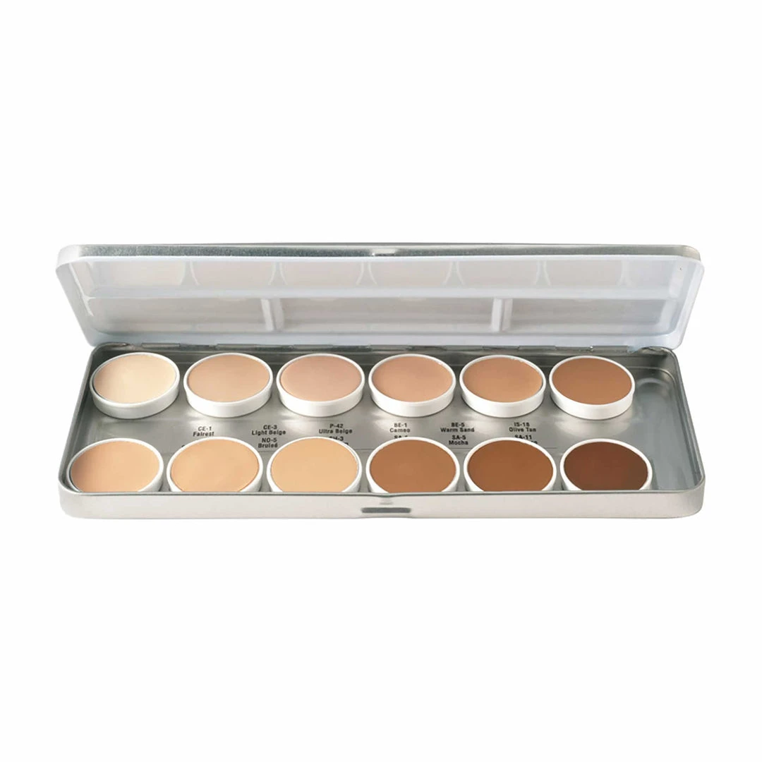 Ben Nye Essential MatteHD Foundation 12 Palette 3 Ben Nye Essential MatteHD Foundation 12 Palette