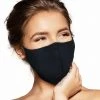 Pebbles Of Leeds Pebbles Handmade Contoured Cotton Face Mask - Black Face Masks