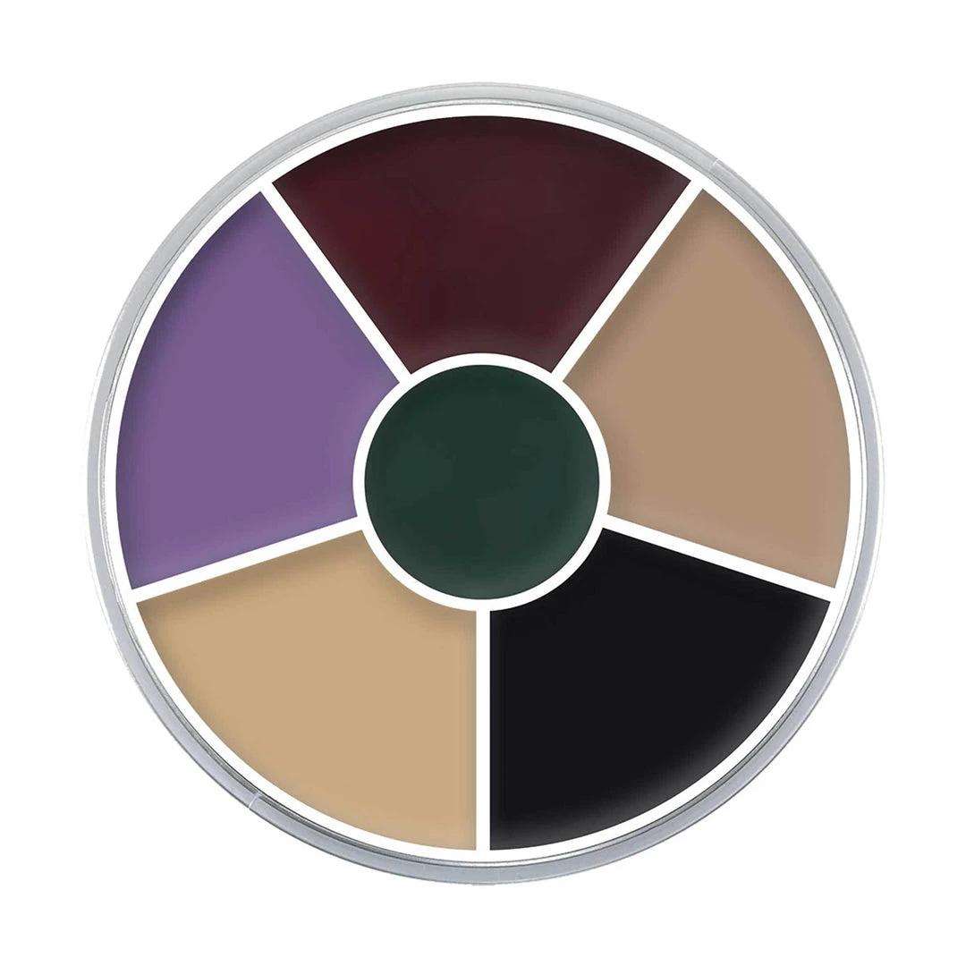 FX Colour Palettes Kryolan SUPRACOLOR Cream Color Circles 4 FX Colour Palettes Kryolan SUPRACOLOR Cream Color Circles