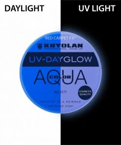 Kryolan AQUACOLOR UV-Dayglow - Water Based Face & Body Paint
