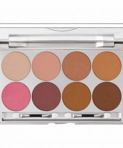Kryolan Glamour Glow 8 Palette - Highlight & Contour - Bridal Eyeshadow Palettes