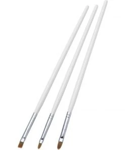 Smiffy's Body Art Brush Sets Make-Up FX 3 Fine Brush Set