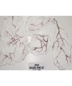 Monster FX Encapsulated Silicone Prosthetic - Large Bulging Veins (Set Of 4)