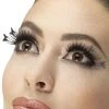 Smiffy's Fever False Eyelashes - Black Butterfly Winged