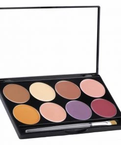Blusher Mehron CHEEK Cream 8 Palette - Blush & Contour