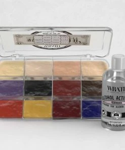 WRATH AA WRATH Alcohol Activated Make-up 12 Palette With Activator - Complexion II FX Colour Palettes