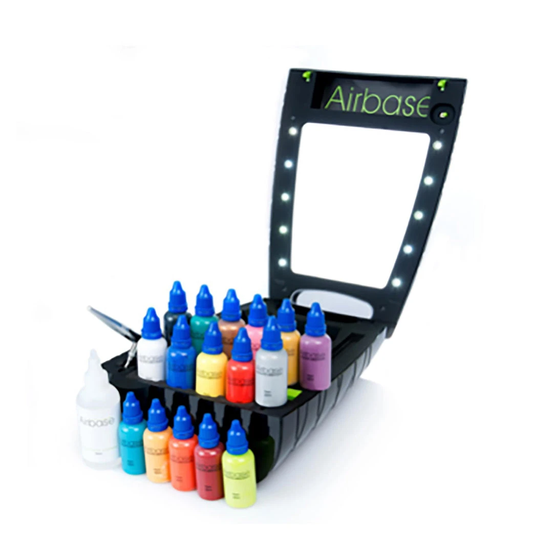 Airbase Airbrush Carnival Face Painting Starter Kit 3 Airbase Airbrush Carnival Face Painting Starter Kit