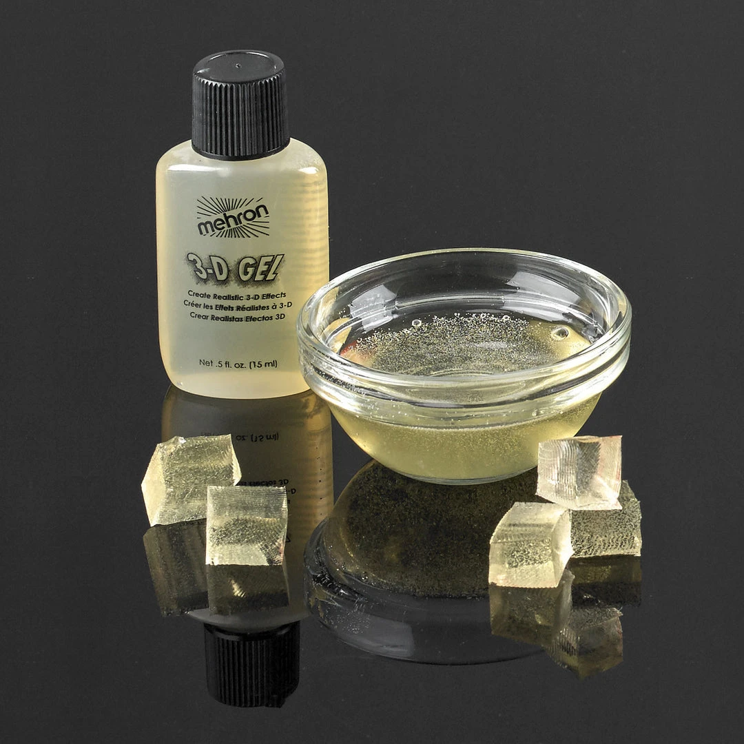 Gelatine & Foam Mehron Special FX 3D Gel Effects - Clear 3 Gelatine & Foam Mehron Special FX 3D Gel Effects - Clear