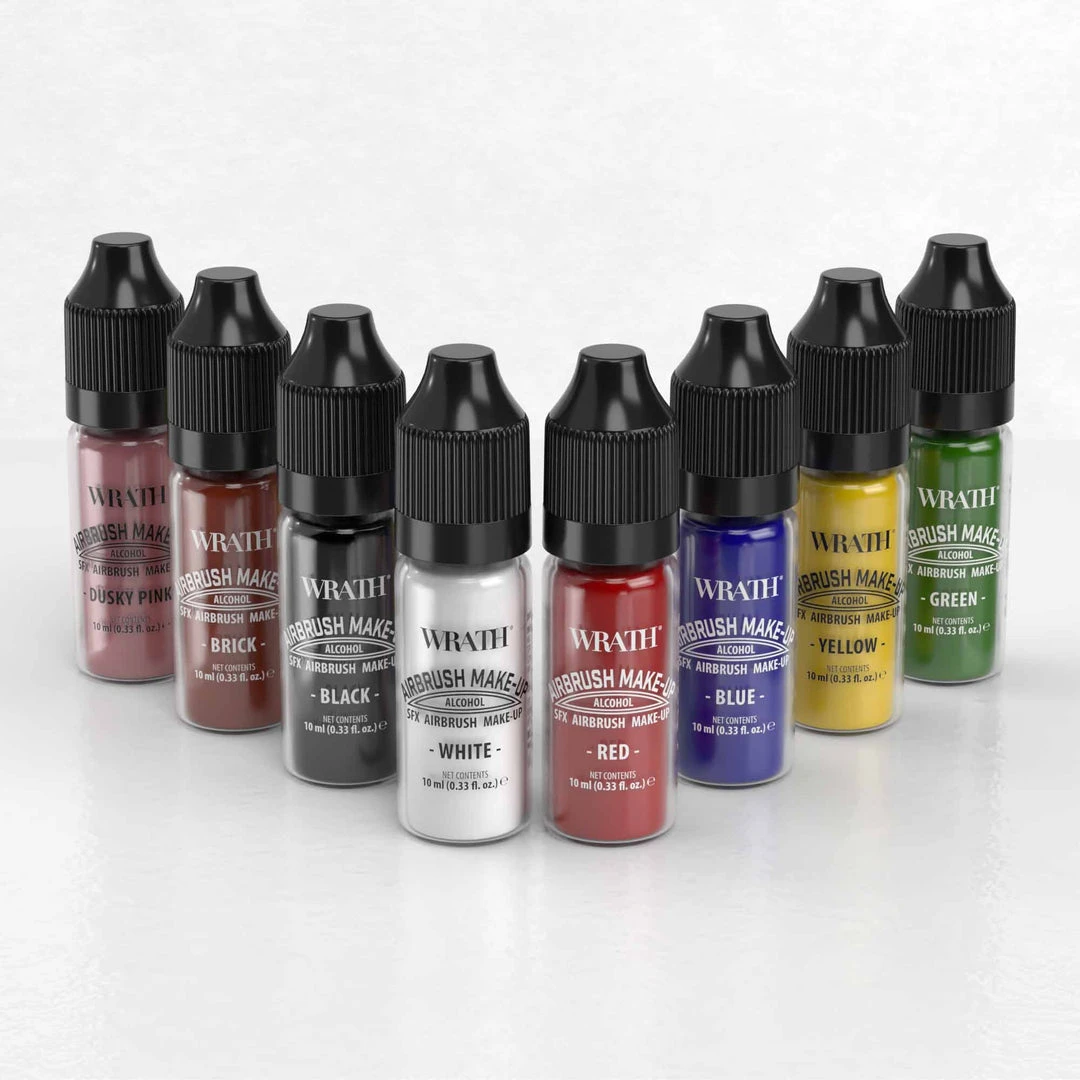 WRATH AA WRATH Airbrush Alcohol Make-up Set - 8 Creative Colours 3 WRATH AA WRATH Airbrush Alcohol Make-up Set - 8 Creative Colours