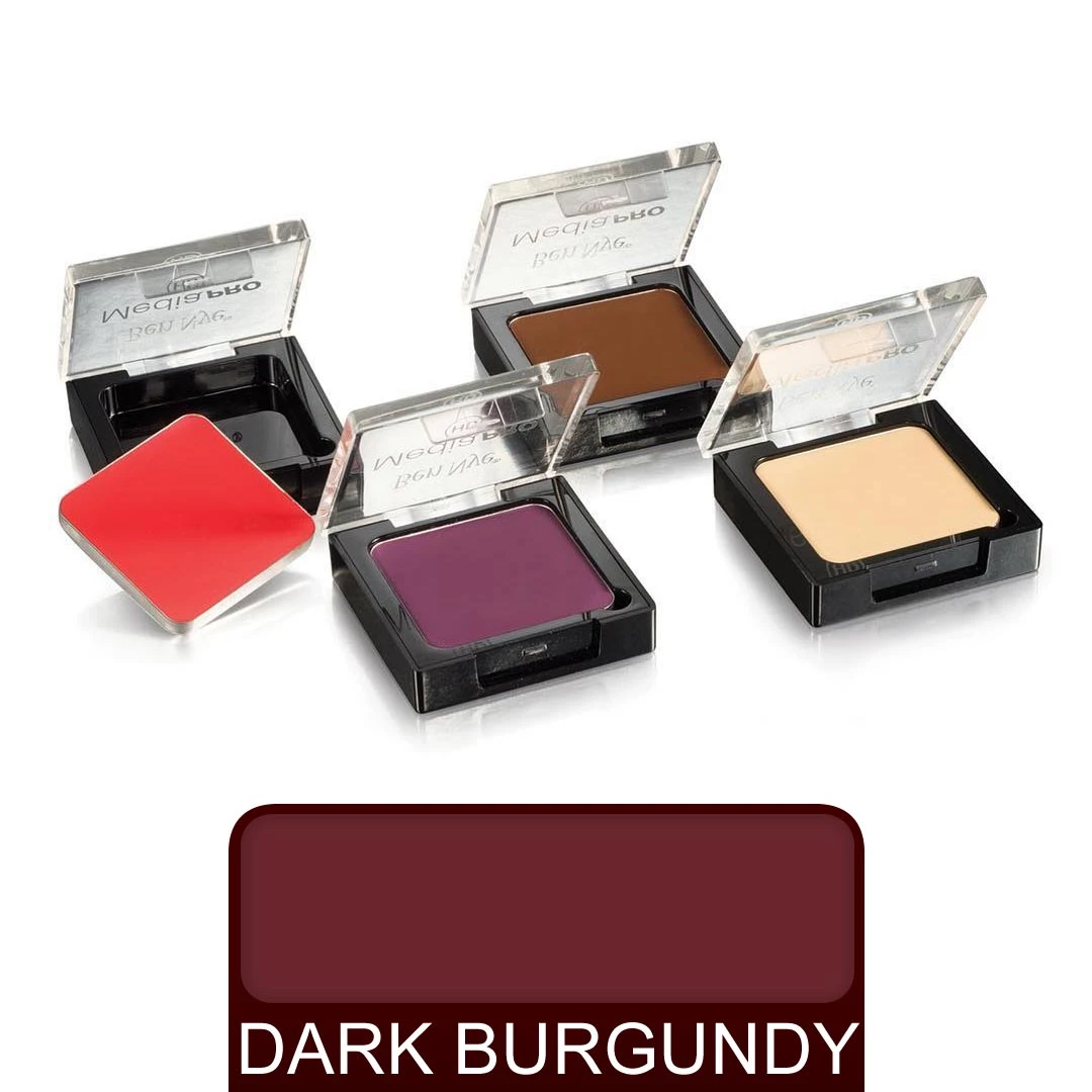 Ben Nye Media Pro Creme Ultra Contour - Dark Burgundy 3 Ben Nye Media Pro Creme Ultra Contour - Dark Burgundy
