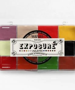 WRATH AA WRATH Alcohol Activated Make-up 12 Palette With Activator - Exposure FX Colour Palettes