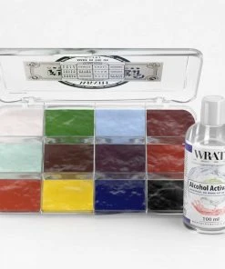 WRATH AA FX Colour Palettes WRATH Alcohol Activated Make-up 12 Palette With Activator - Flesh-Eater