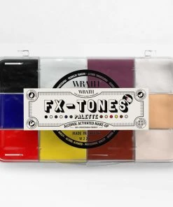 WRATH AA FX Colour Palettes WRATH Alcohol Activated Make-up 12 Palette With Activator - FX-Tones