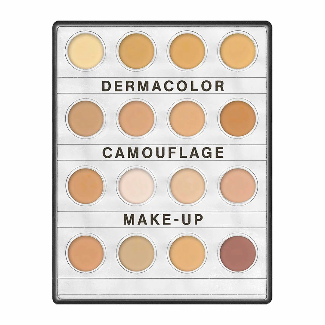 Dermacolor Camouflage Creme Mini 16 Palette - Fair 3 Dermacolor Camouflage Creme Mini 16 Palette - Fair