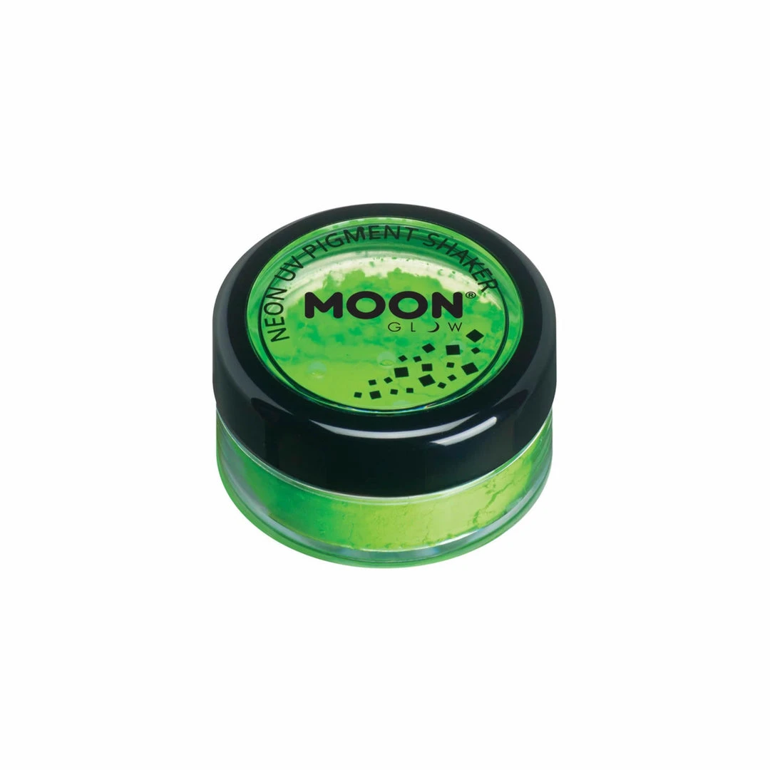 Moon Creations Moon Glow Intense Neon UV Pigment - Green 3 Moon Creations Moon Glow Intense Neon UV Pigment - Green