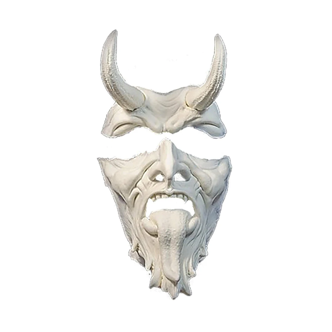 Woochie Foam Latex Prosthetic Piece - Krampus 1 Prosthetics 3 Woochie Foam Latex Prosthetic Piece - Krampus 1 Prosthetics