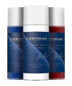 Kryolan Liquid Body Make-Up - Face & Body Paint Water Based