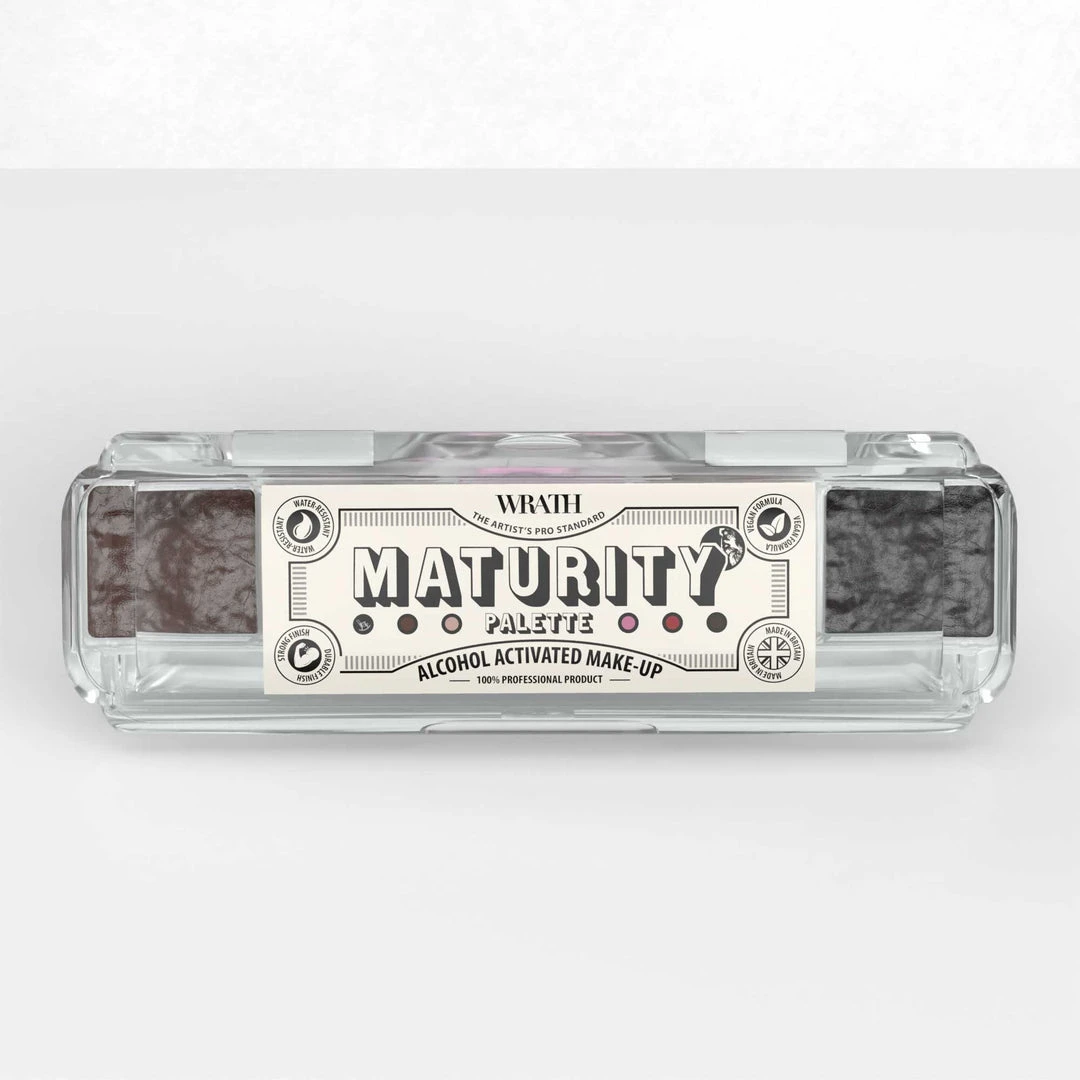 WRATH AA WRATH Alcohol Activated Make-up 5 Palette - Maturity 4 WRATH AA WRATH Alcohol Activated Make-up 5 Palette - Maturity