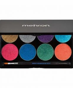 Mehron Paradise AQ Face & Body Paint Palette - Brilliant