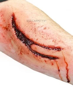 Monster FX Silicone Prosthetic - Machette Laceration