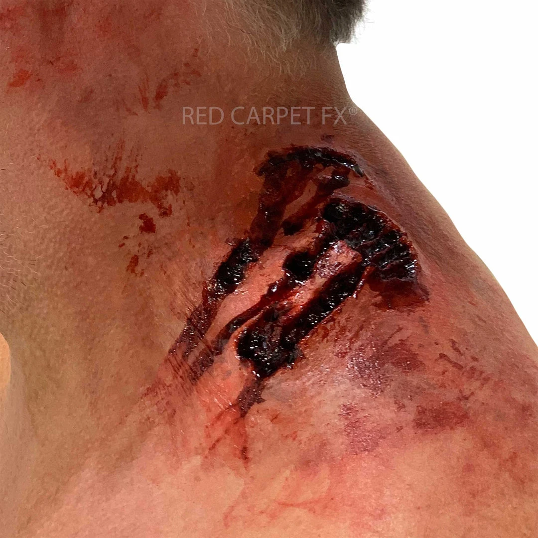 Monster FX Gelatine Prosthetic - Neck Bite Prosthetics 3 Monster FX Gelatine Prosthetic - Neck Bite Prosthetics