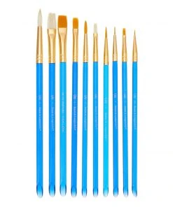 Body Art Brush Sets Royal & Langnickel Natural 10 Piece Variety Brush Set