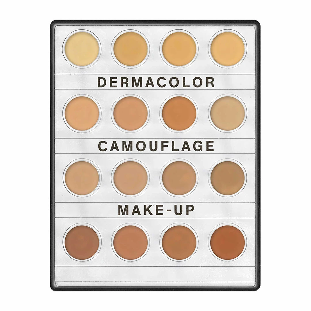Masking & Concealment Dermacolor Camouflage Creme Mini 16 Palette - No. 3 3 Masking & Concealment Dermacolor Camouflage Creme Mini 16 Palette - No. 3